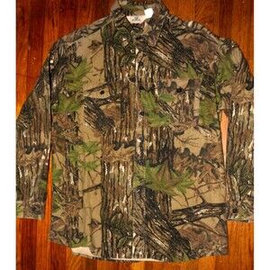 RedHead Hunting Shirt XL Long Sleeve Realtree Camo 100% Cotton USA Made Outdoors
